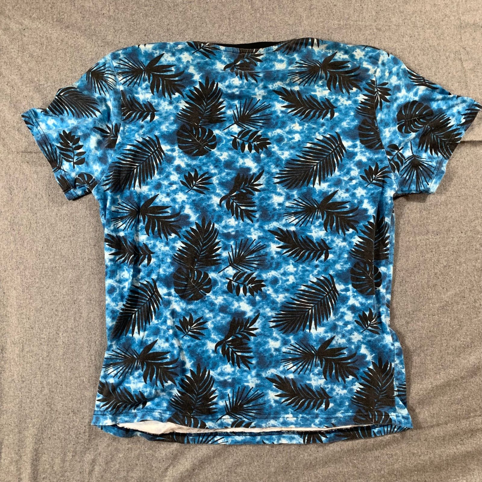 Other Hype Shirt Adult Extra Large Blue Casual Short Sleeve Size XL / US 12-14 / IT 48-50 - 2 Thumbnail