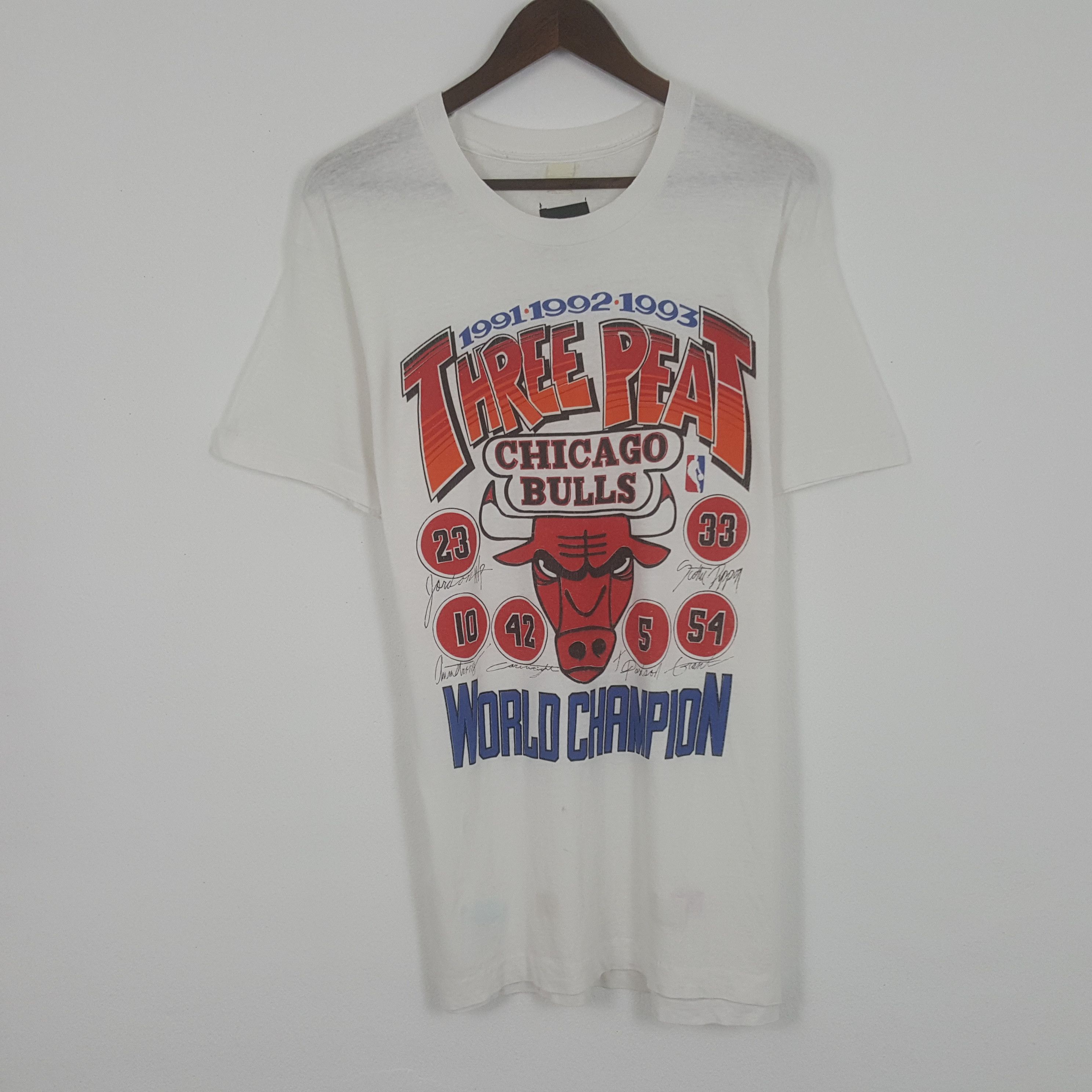 image of Vintage 90’S World Champion Saint Luis Tshirt in White, Men's (Size Medium)