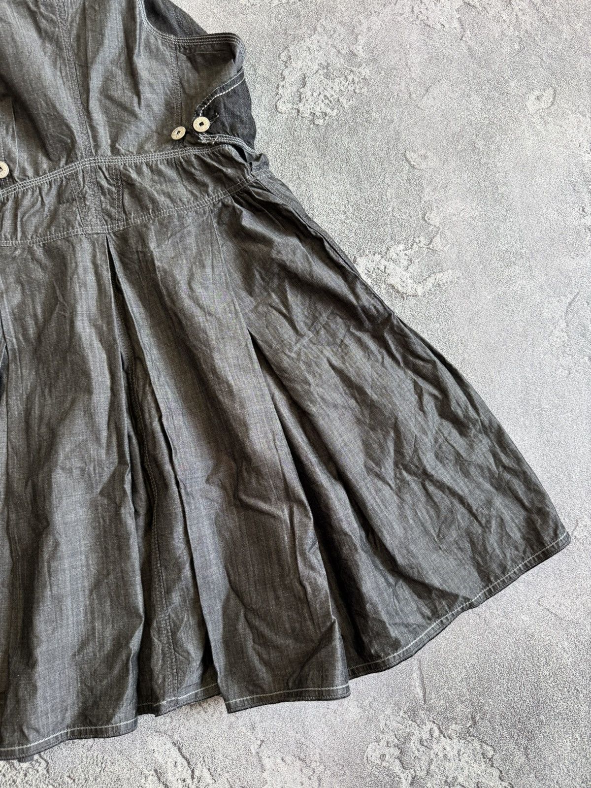 Designer × Marithe + Francois Girbaud Marithe Francois Girbaud D34/USA26 Avantgarde dress bondage Size M / US 6-8 / IT 42-44 - 16 Thumbnail