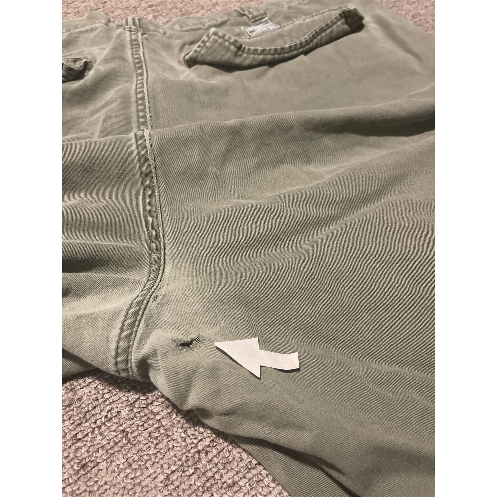 Polo Ralph Lauren Vintage 90s Mens Size 36 Polo Ralph Lauren Olive Green Utili Size US 36 / EU 52 - 8 Thumbnail