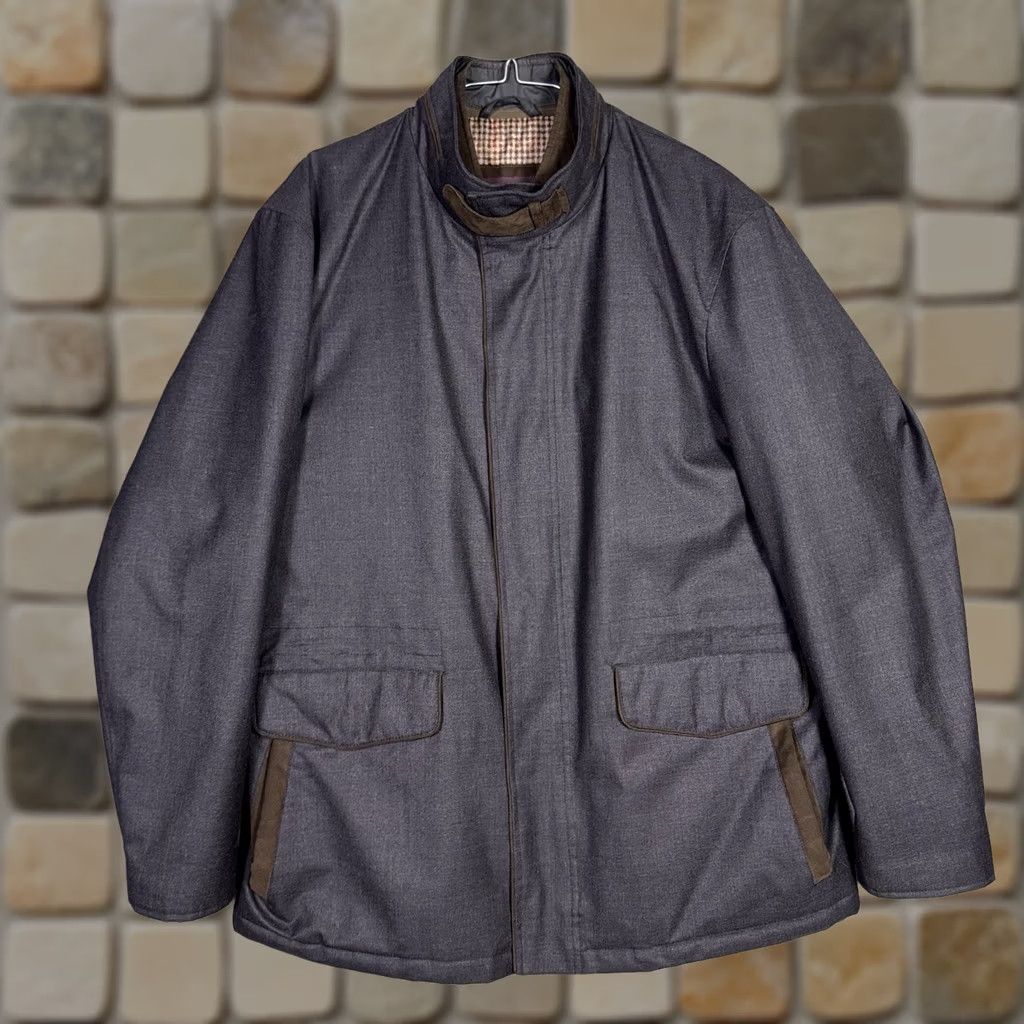 Johnston & Murphy Johnston & Murphy Jacket Mens L Wool Full Zip Lined Insulated Coat Waist Cinch Size US L / EU 52-54 / 3 - 1 Thumbnail