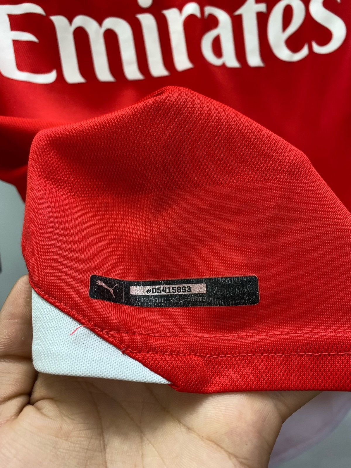 Vintage Vintage Nike Arsenal 2015-2016 #14 Walcott Soccer Jersey Kit Size US S / EU 44-46 / 1 - 9 Thumbnail
