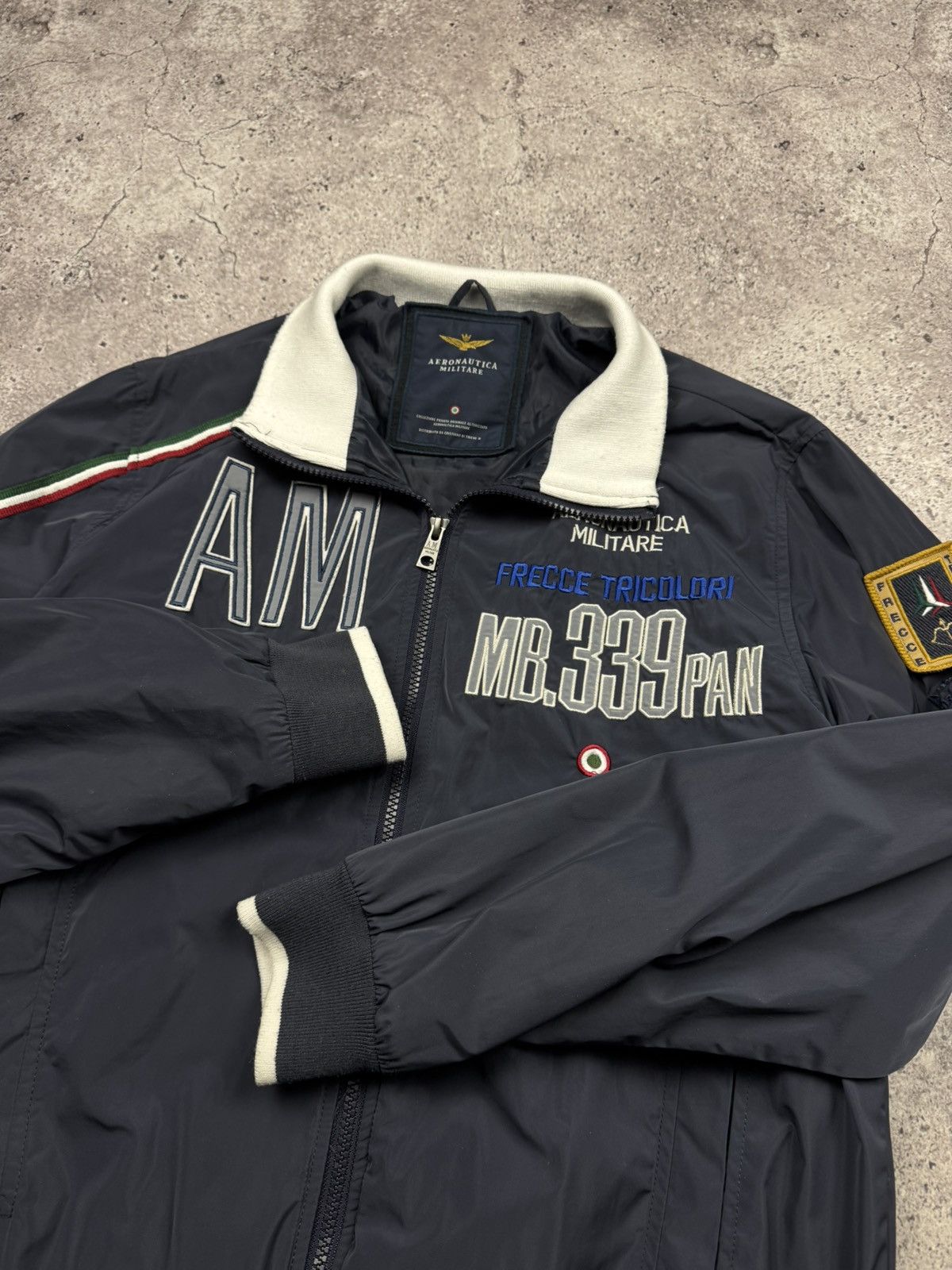 Aeronautica Militare Vintage Aeronautica Malitatie Y2K Bomber Jacket USA Avirex Size US S / EU 44-46 / 1 - 7 Thumbnail