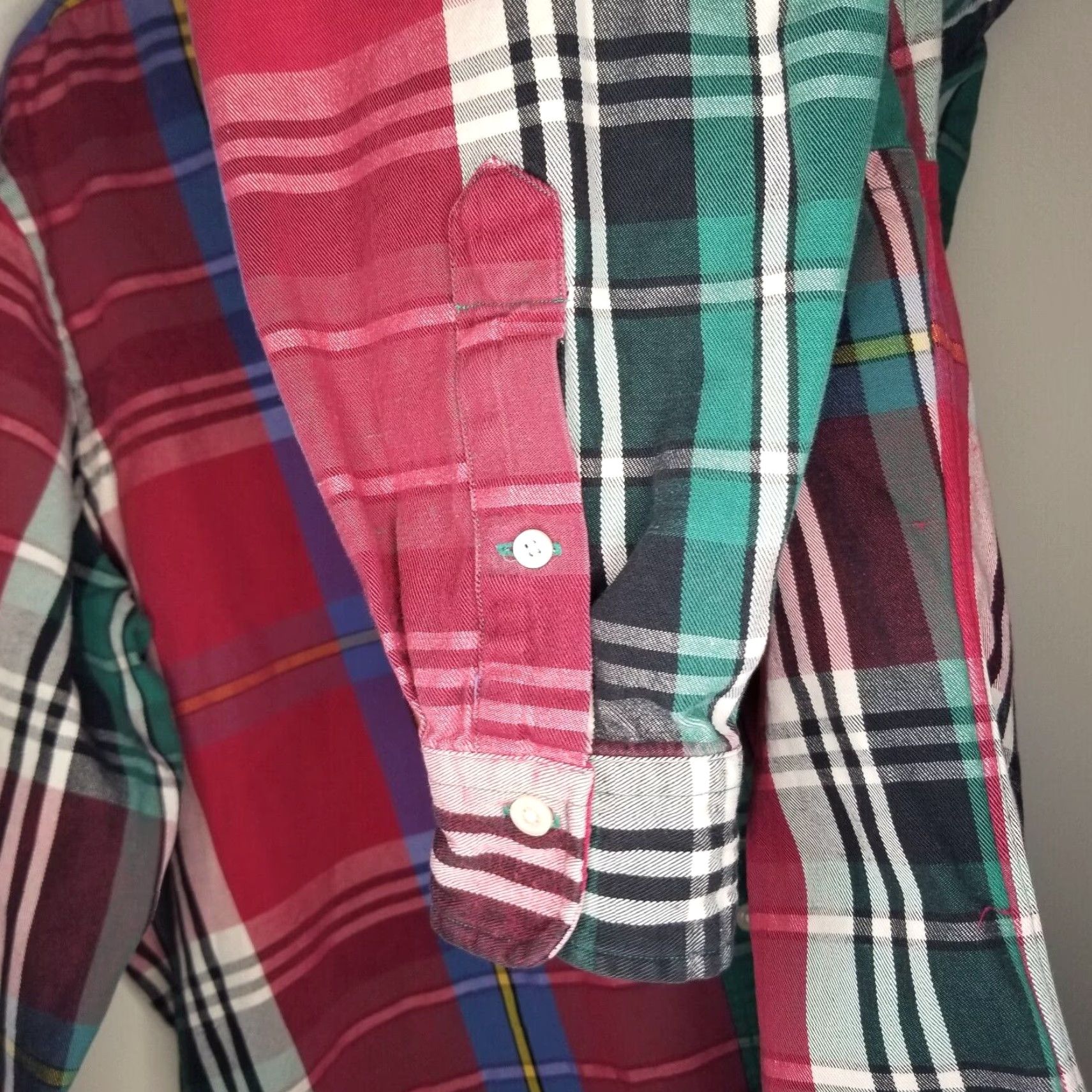 Ralph Lauren Ralph Lauren Men's Long Sleeve Plaid Button-Up Shirt Large Multicolor Casual Size US L / EU 52-54 / 3 - 4 Thumbnail