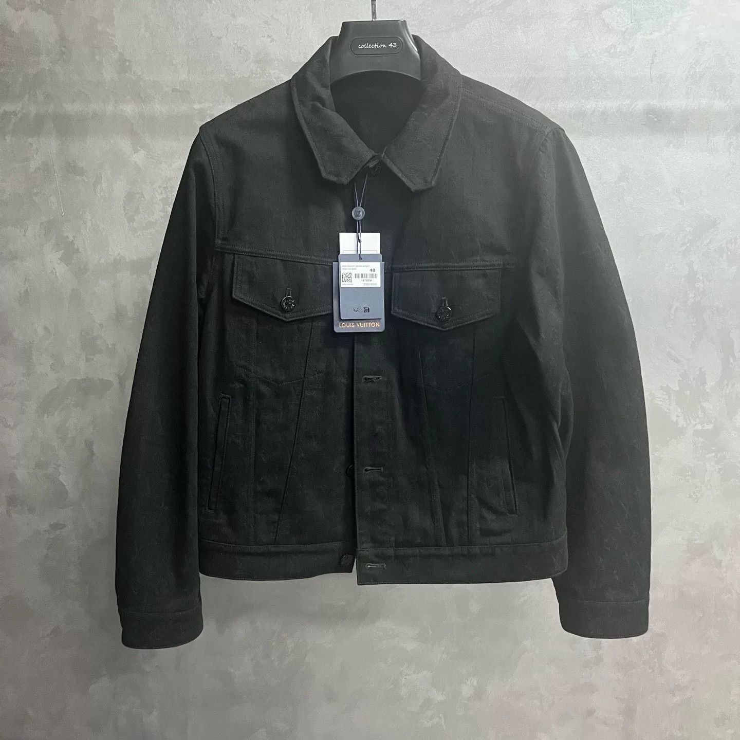 Louis Vuitton Louis Vuitton Denim Printed Black Light Jacket xs Men Size US XS / EU 42 / 0 - 1 Thumbnail