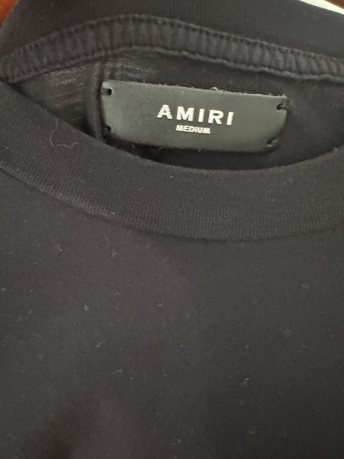 Amiri Amiri Tee Black Cracked Pink Logo Size US M / EU 48-50 / 2 - 4 Thumbnail