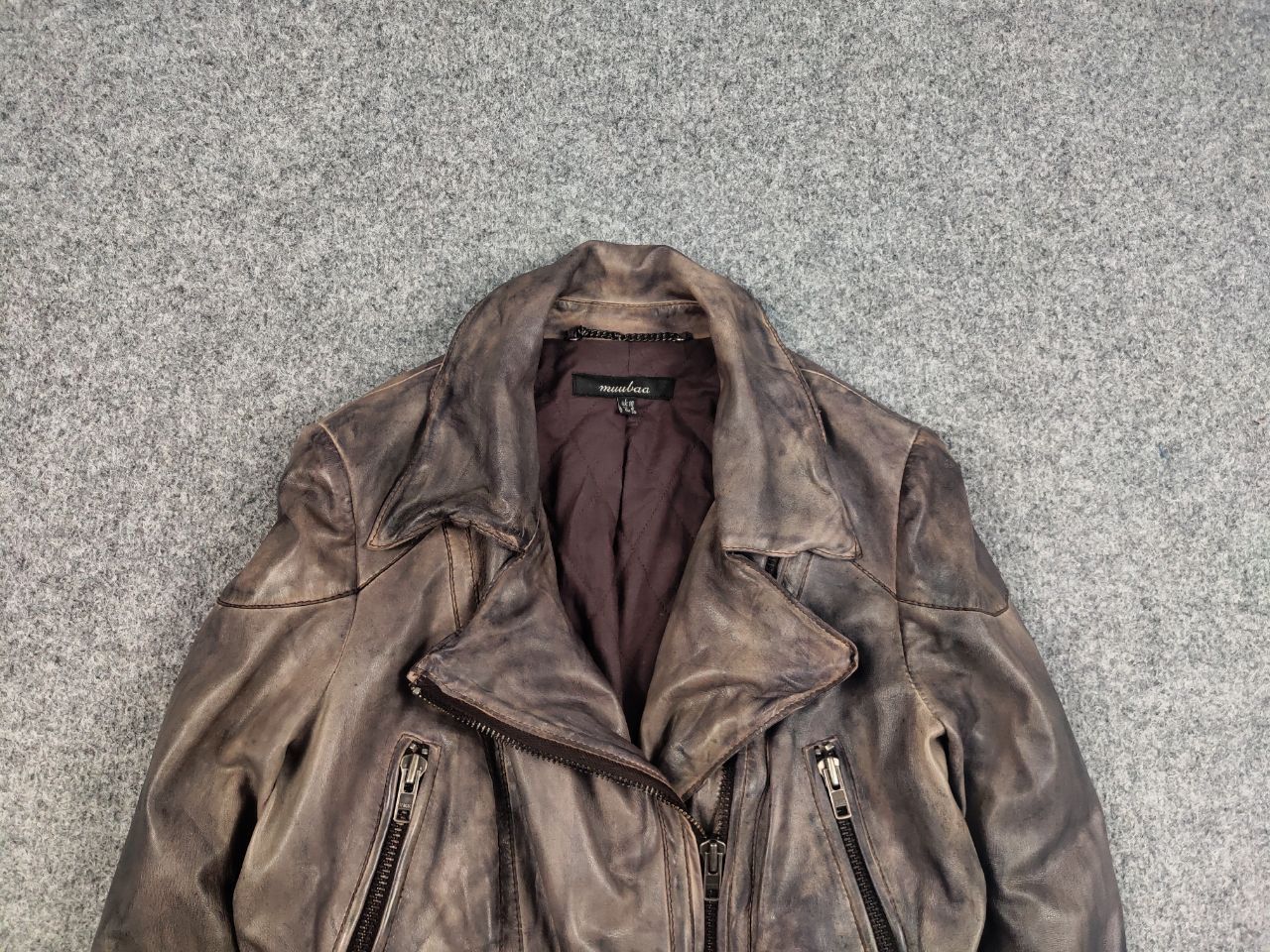 Muubaa Muubaa Designer Dyed Lamb leather Rider Biker Jacket Size M / US 6-8 / IT 42-44 - 8 Thumbnail