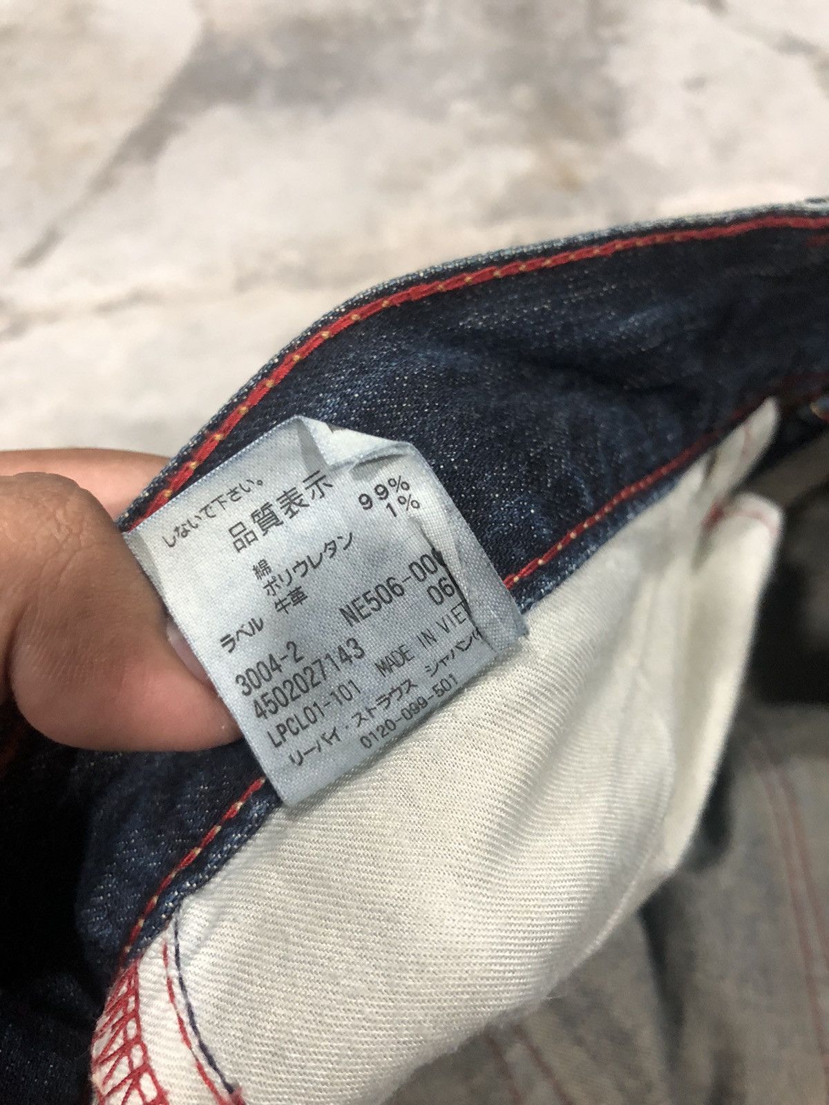 Levi's Made & Crafted Levi’s 506 Jeans crazy design Size US 30 / EU 46 - 9 Thumbnail