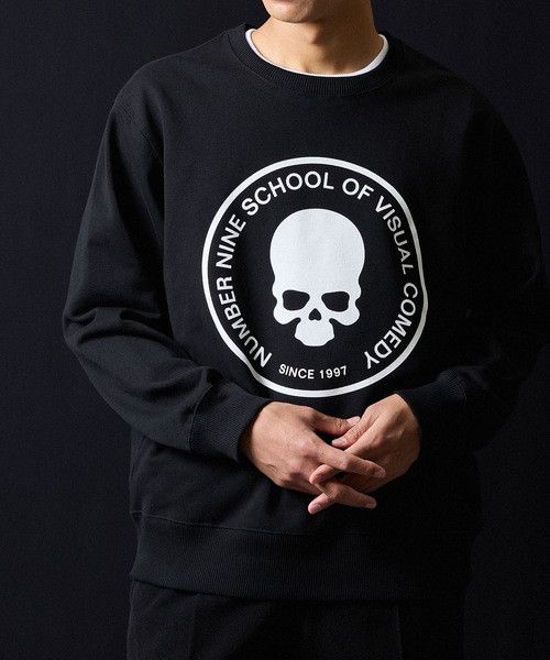 Number (N)ine NUMBER (N)INE SCHOOL OF VISUAL COMEDY PRINT SWEATSHIRT L Size US L / EU 52-54 / 3 - 3 Thumbnail