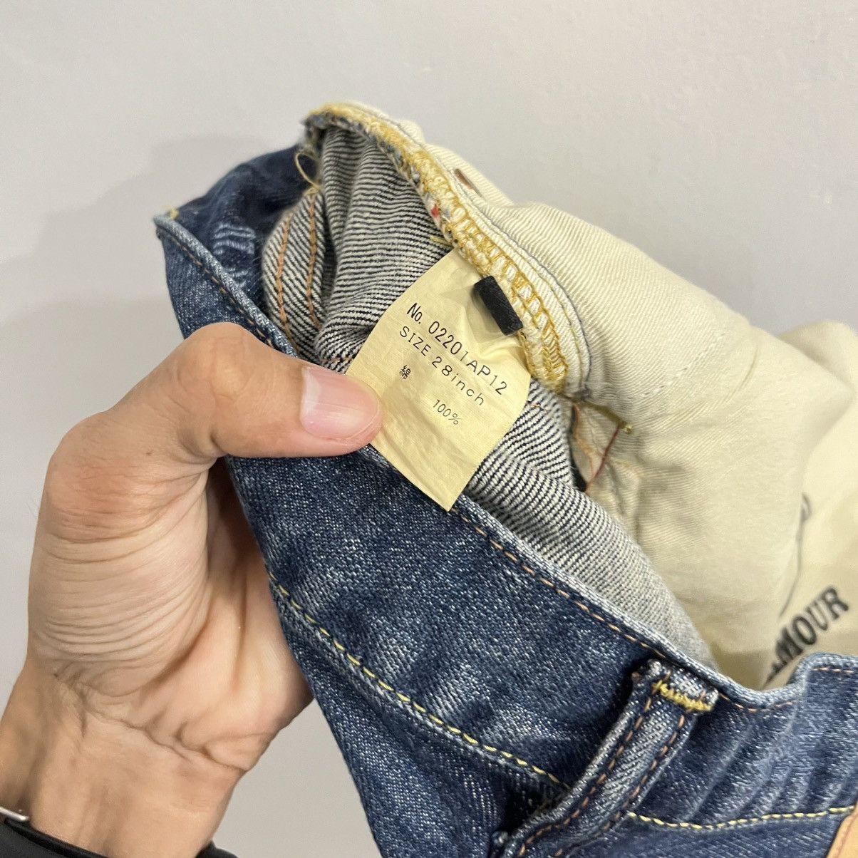 Hysteric Glamour Hysteric Glamour Kinky Denim Line Accent Pant Size US 28 / EU 44 - 13 Thumbnail