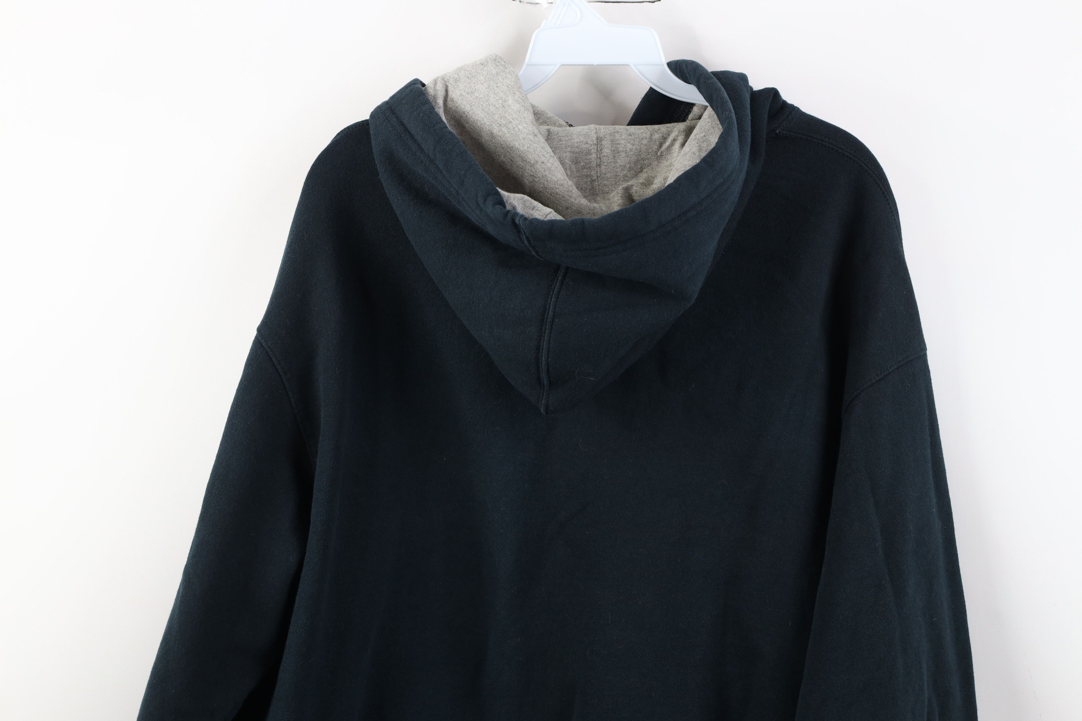 Champion Vintage Y2K Champion Classic Logo Hoodie Sweatshirt Black Size US L / EU 52-54 / 3 - 13 Thumbnail