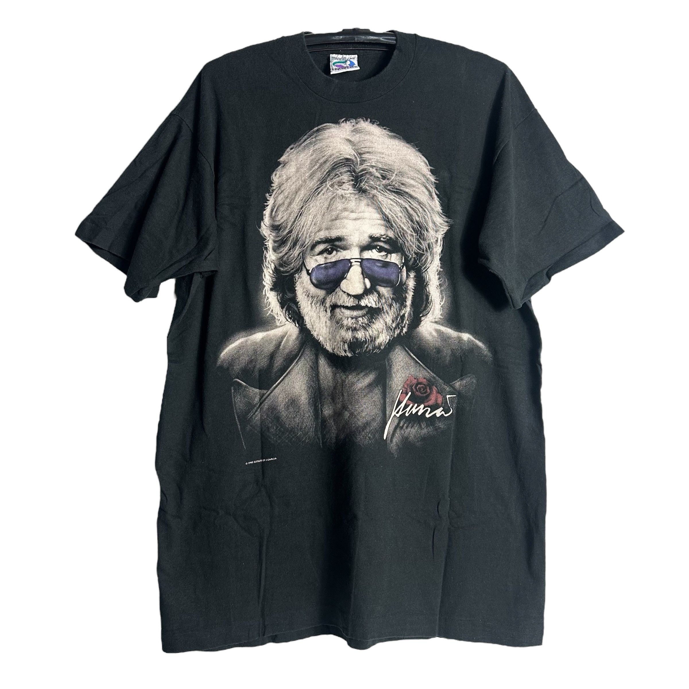Grateful Dead × Liquid Blue 🔥 RARE🔥Vtg Jerry Garcia Grateful Dead Liquid Blue T-shirt Size US XL / EU 56 / 4 - 1 Thumbnail
