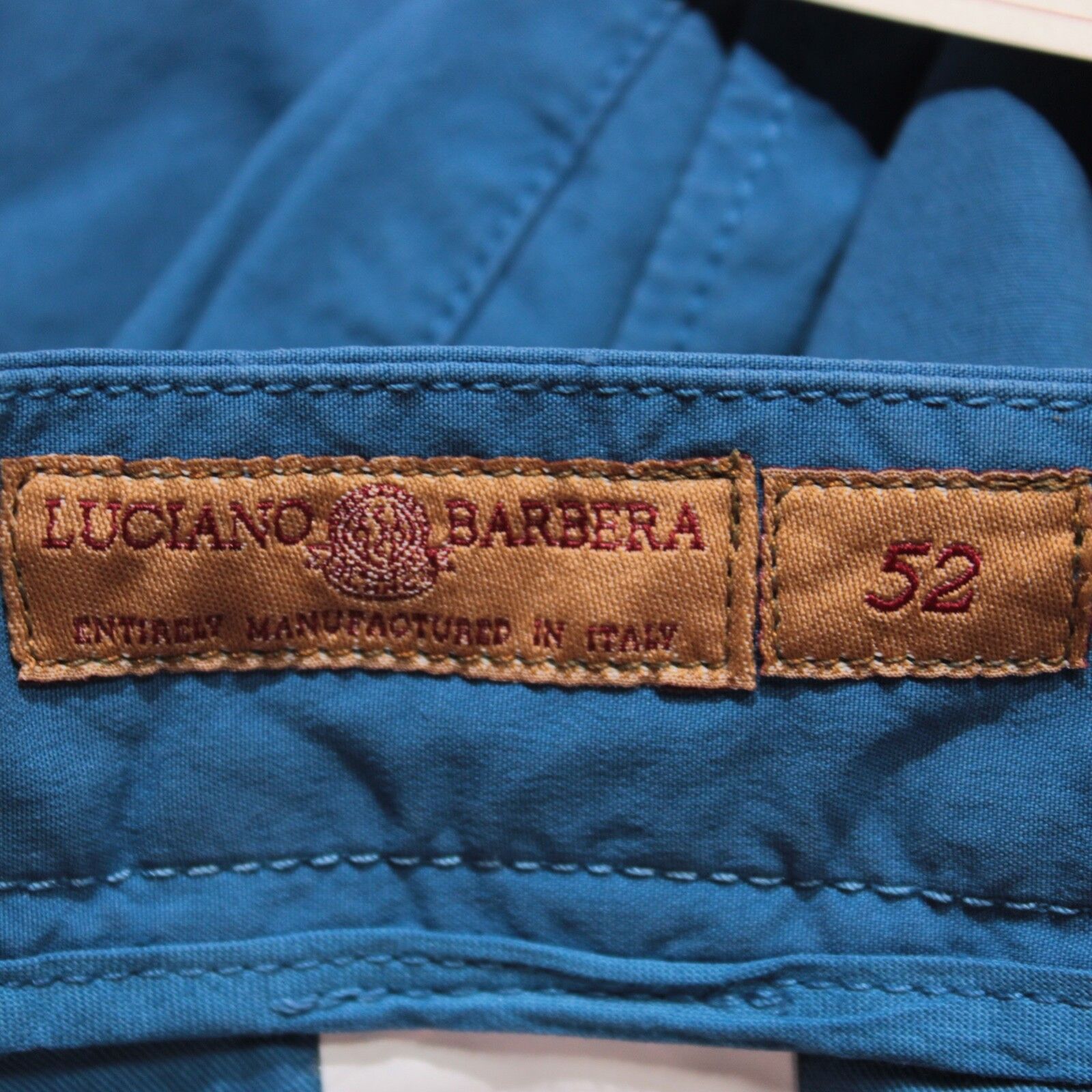 Luciano Barbera Luciano Barbera New with tags Chino Size 36 US In Blue Size US 36 / EU 52 - 5 Thumbnail