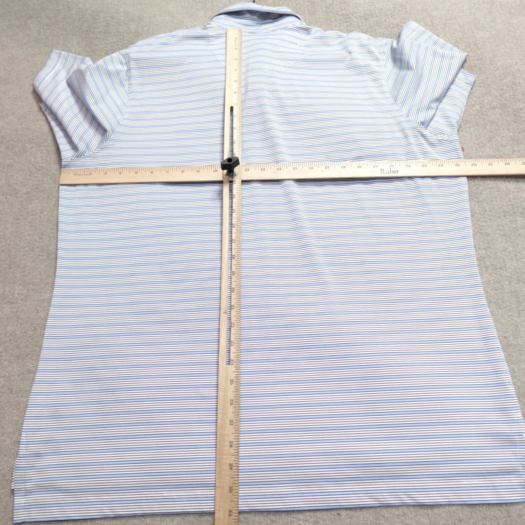 Vintage Fairway & Greene Polo Shirt XL White Poly Spandex Performance Golf Size US XL / EU 56 / 4 - 5 Thumbnail
