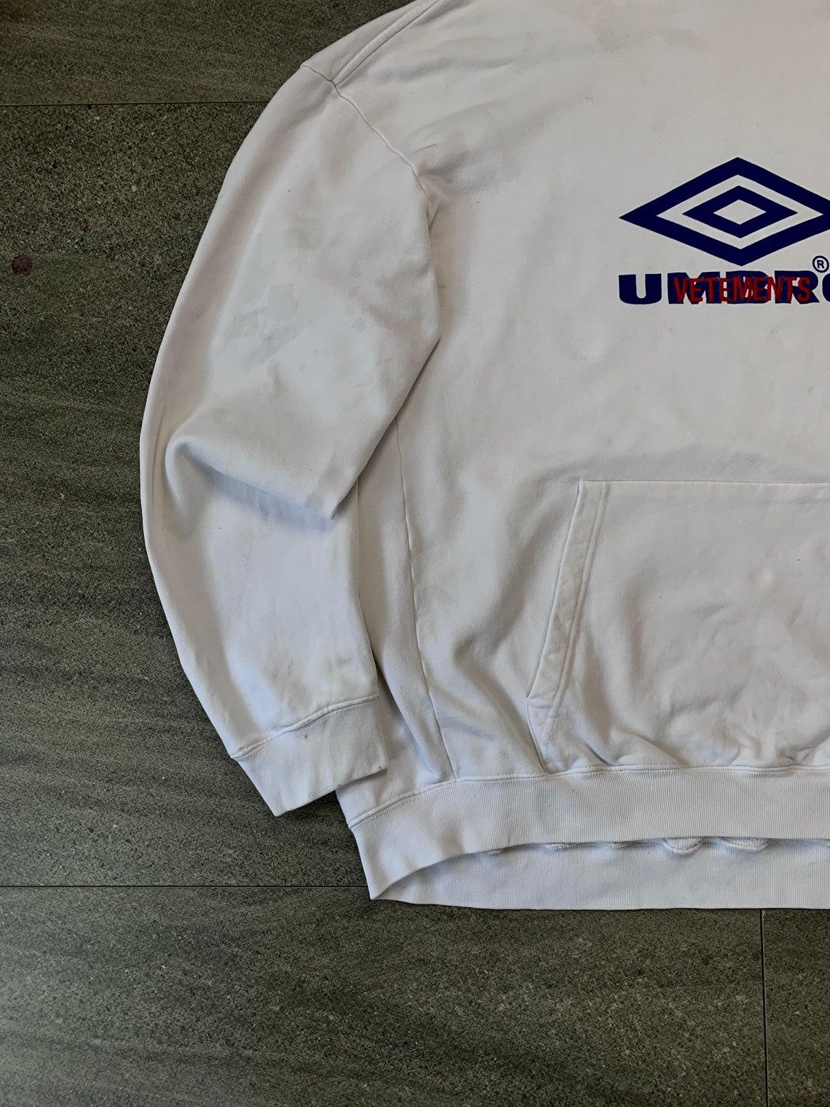 Vetements FREE TAX! Umbro Collabs Logo Hoodie by Demna Size US S / EU 44-46 / 1 - 3 Thumbnail