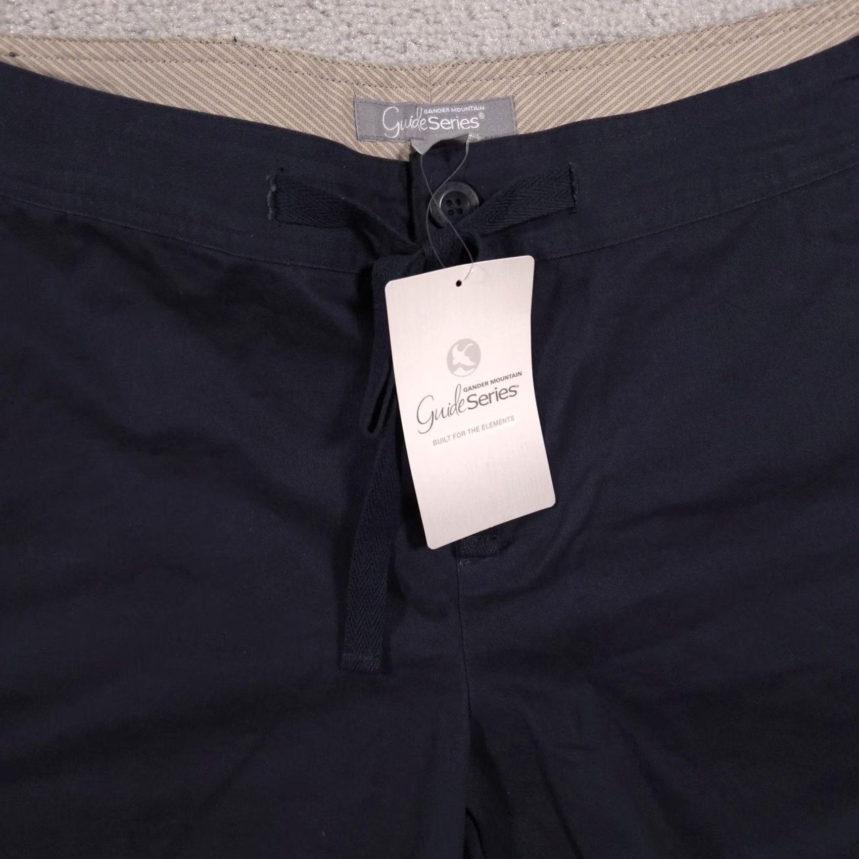 Vintage Gander Mountain Guide Series Shorts Womens 14 Navy Blue Hiking Outdoor Pockets Size 36" / US 14 / IT 50 - 3 Thumbnail