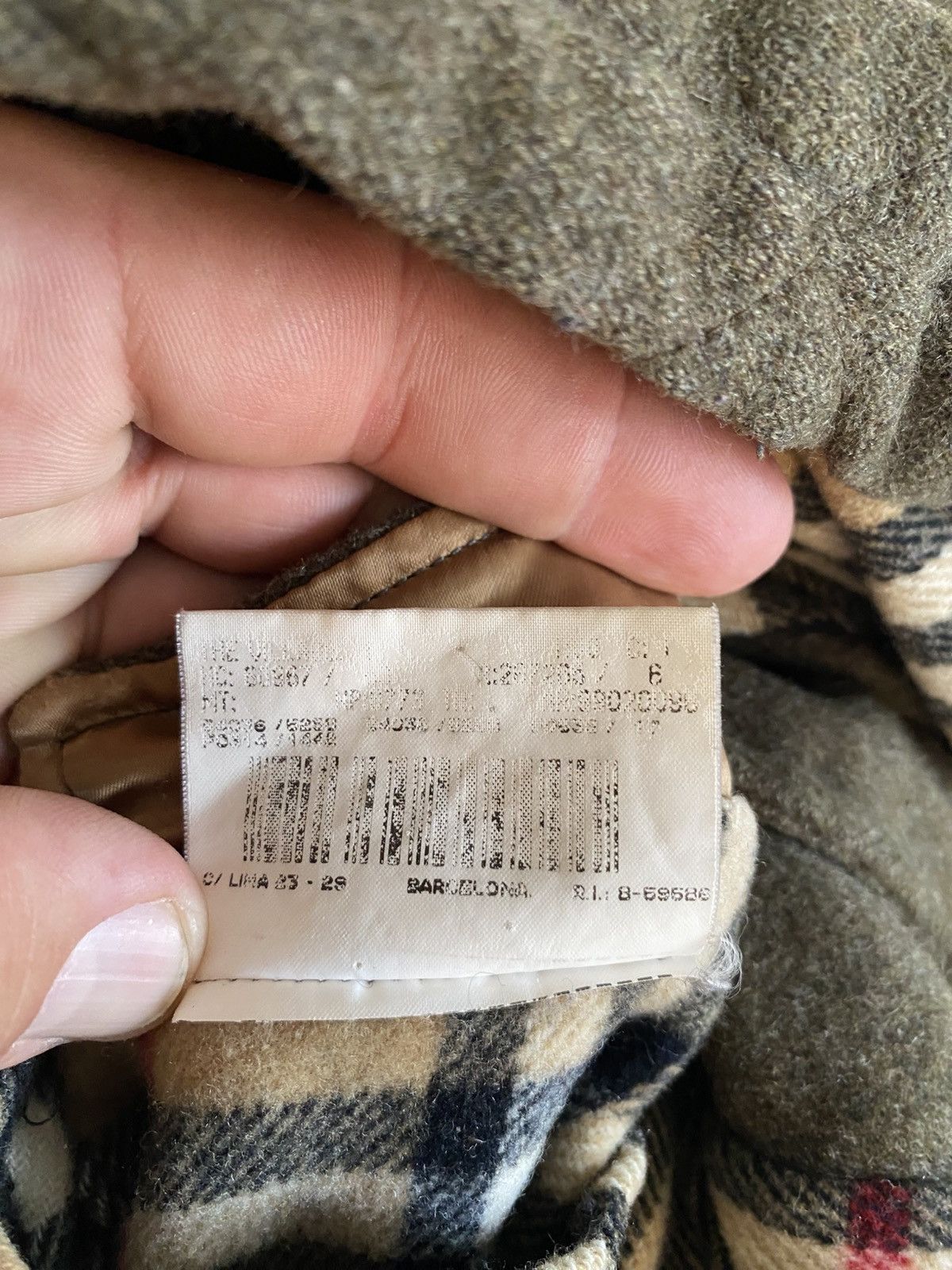 Burberry BURBERRY LONDON Overcoat Merino Wool Jacket Coat Men's Size US M / EU 48-50 / 2 - 11 Thumbnail