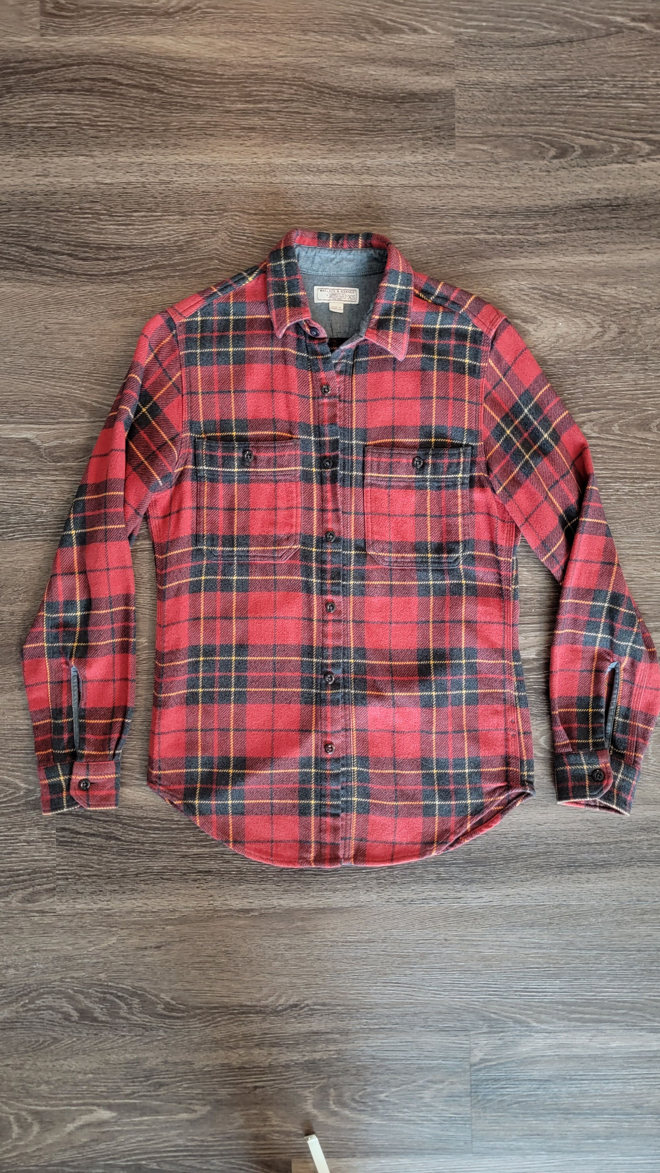 J.Crew × MZ Wallace Wallace and Barnes 100% thick cotton flannel Size US S / EU 44-46 / 1 - 1 Thumbnail