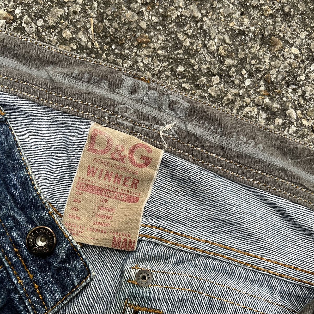 Dolce & Gabbana D&G Dolce & Gabbana Luxury Crazy Style Denim Jeans Size US 33 - 8 Thumbnail