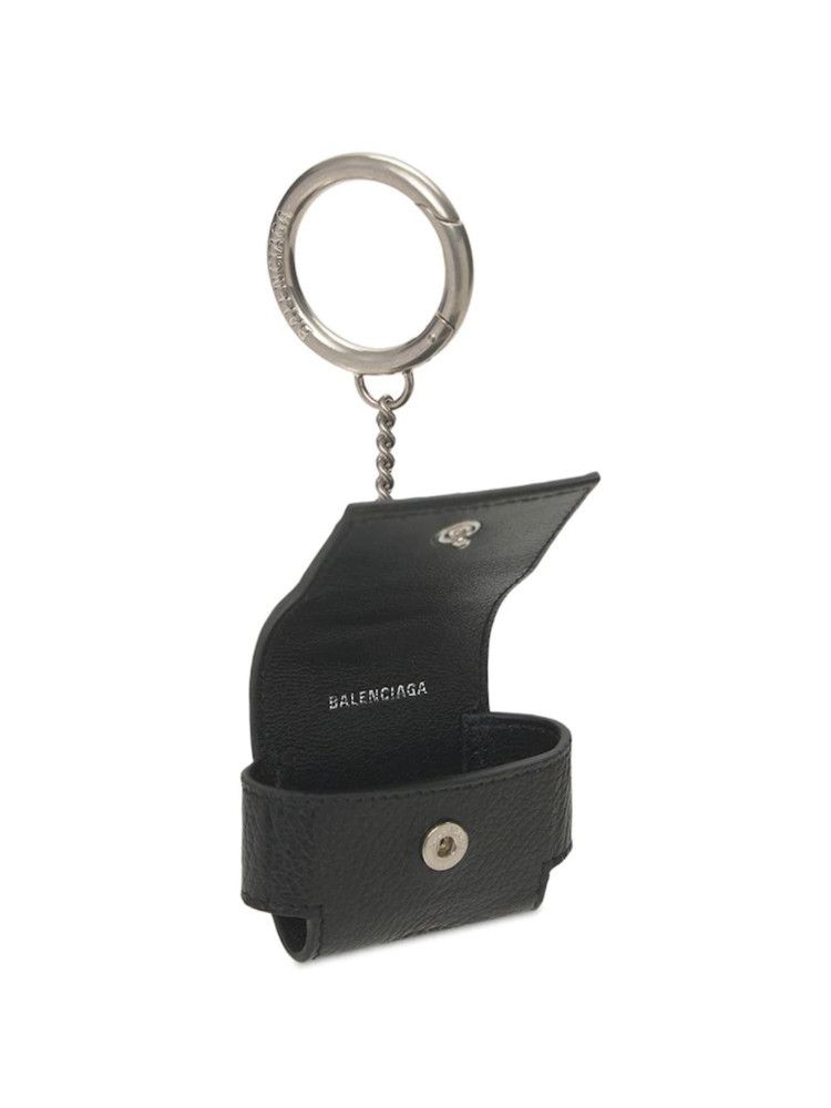 Balenciaga o1bcso1str1024 Size: OS / Cash EarPods Holder in Black Size ONE SIZE - 3 Thumbnail