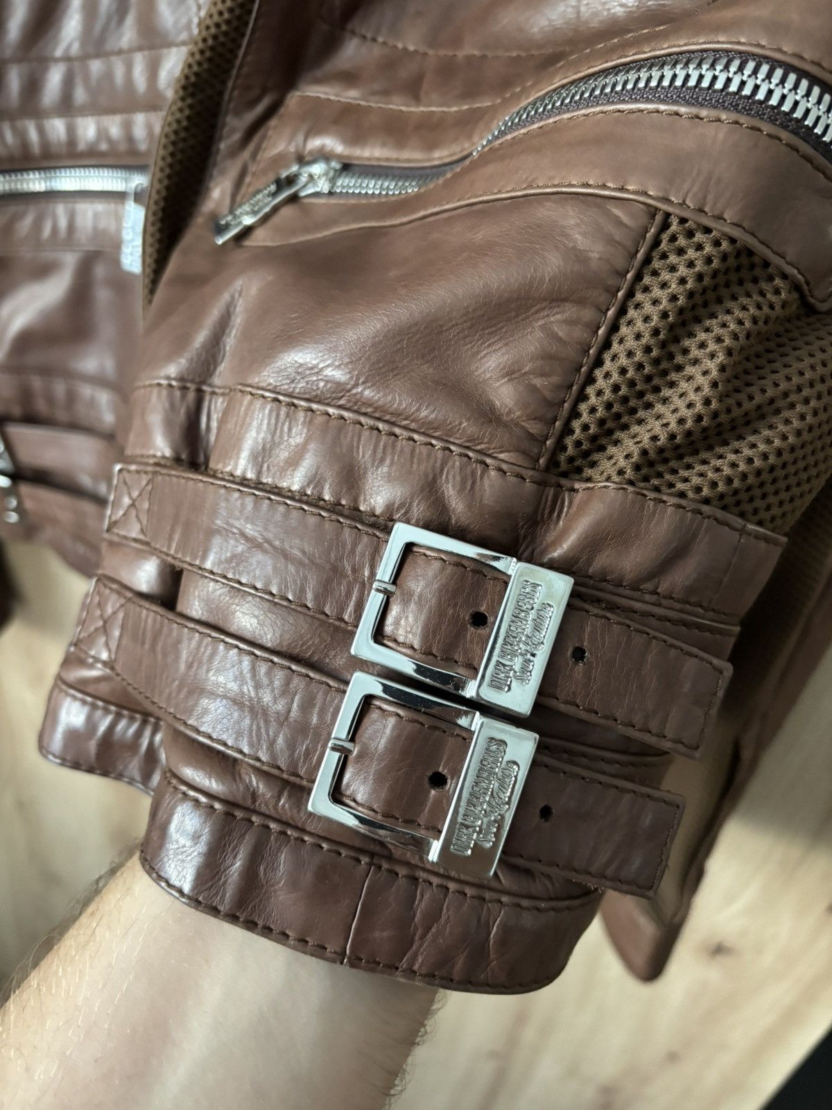 Dirk Bikkembergs DIRK BIKKEMBERGS SPORT COUTURE SS 2010 RUNWAY BONDAGE JACKET Size US L / EU 52-54 / 3 - 8 Thumbnail