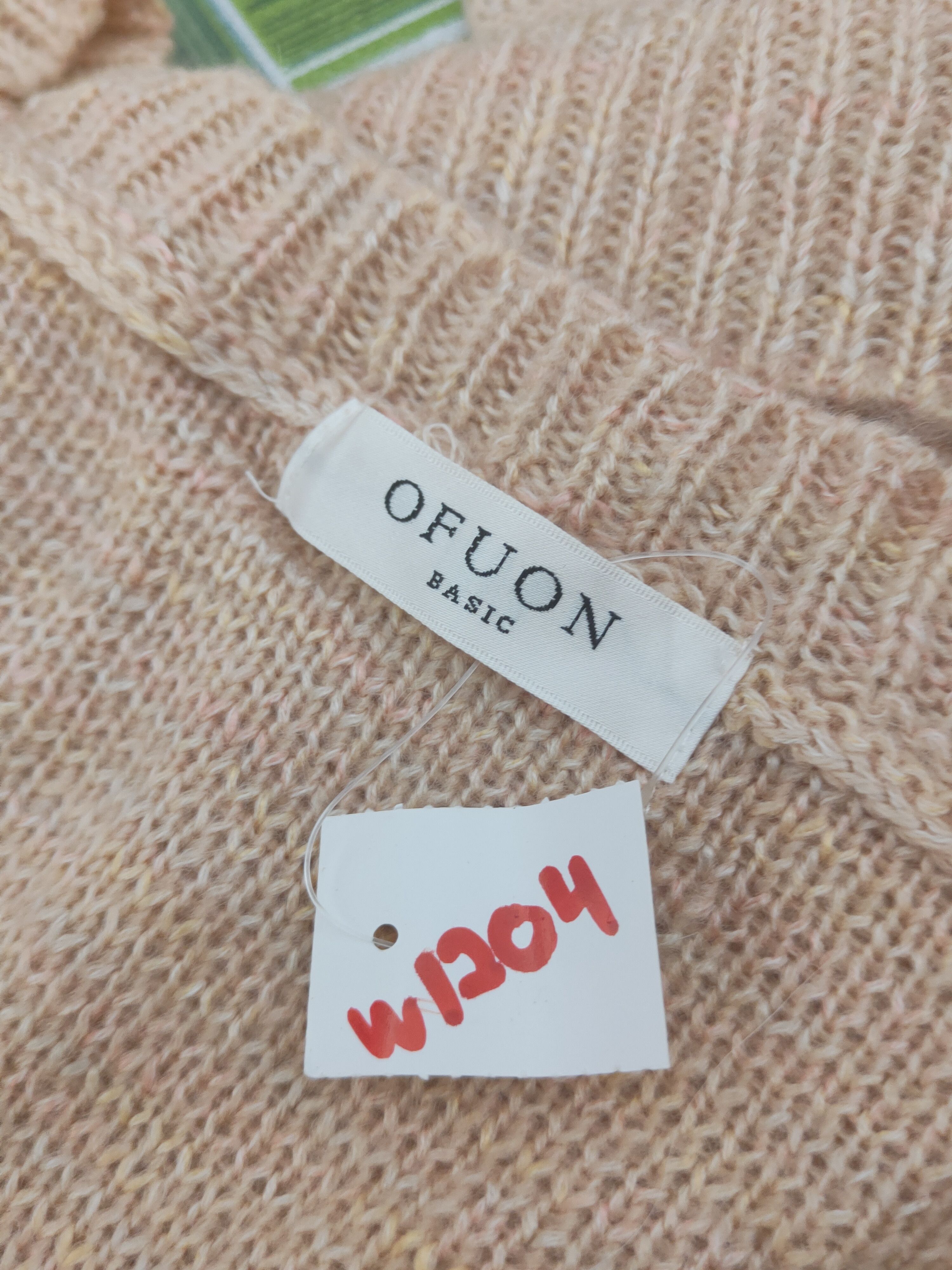 Vintage Ofuon Light Orange Knitwear Sweatshirts #W1204 Size XS / US 0-2 / IT 36-38 - 12 Thumbnail
