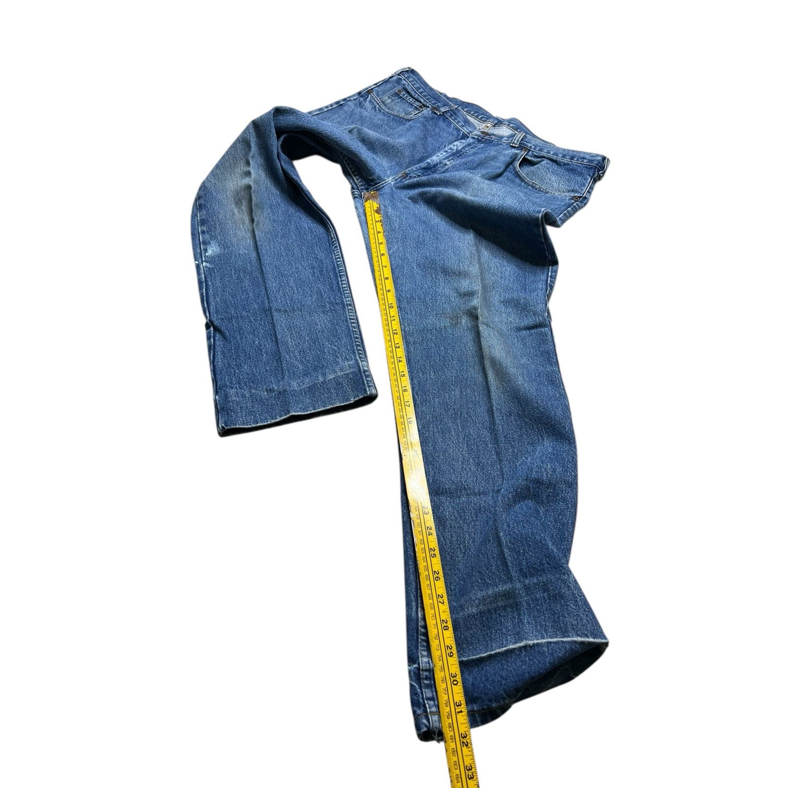 Polo Ralph Lauren Vintage 90s Polo Ralph Lauren Dungarees Jeans Men’s 38x31 Size US 38 / EU 54 - 5 Thumbnail