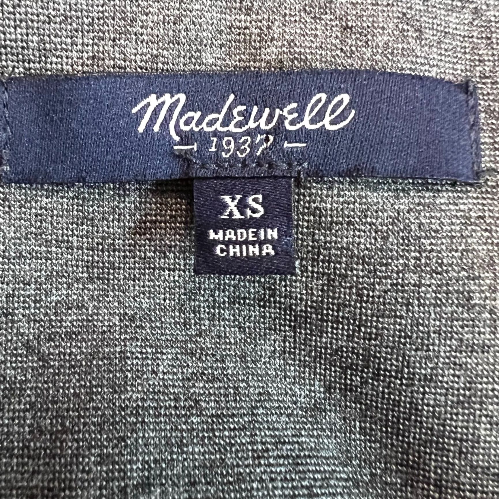 Madewell Madewell Charcoal Gray Ponte Screenplay Cap Sleeve Dress XS Size XS / US 0-2 / IT 36-38 - 7 Thumbnail