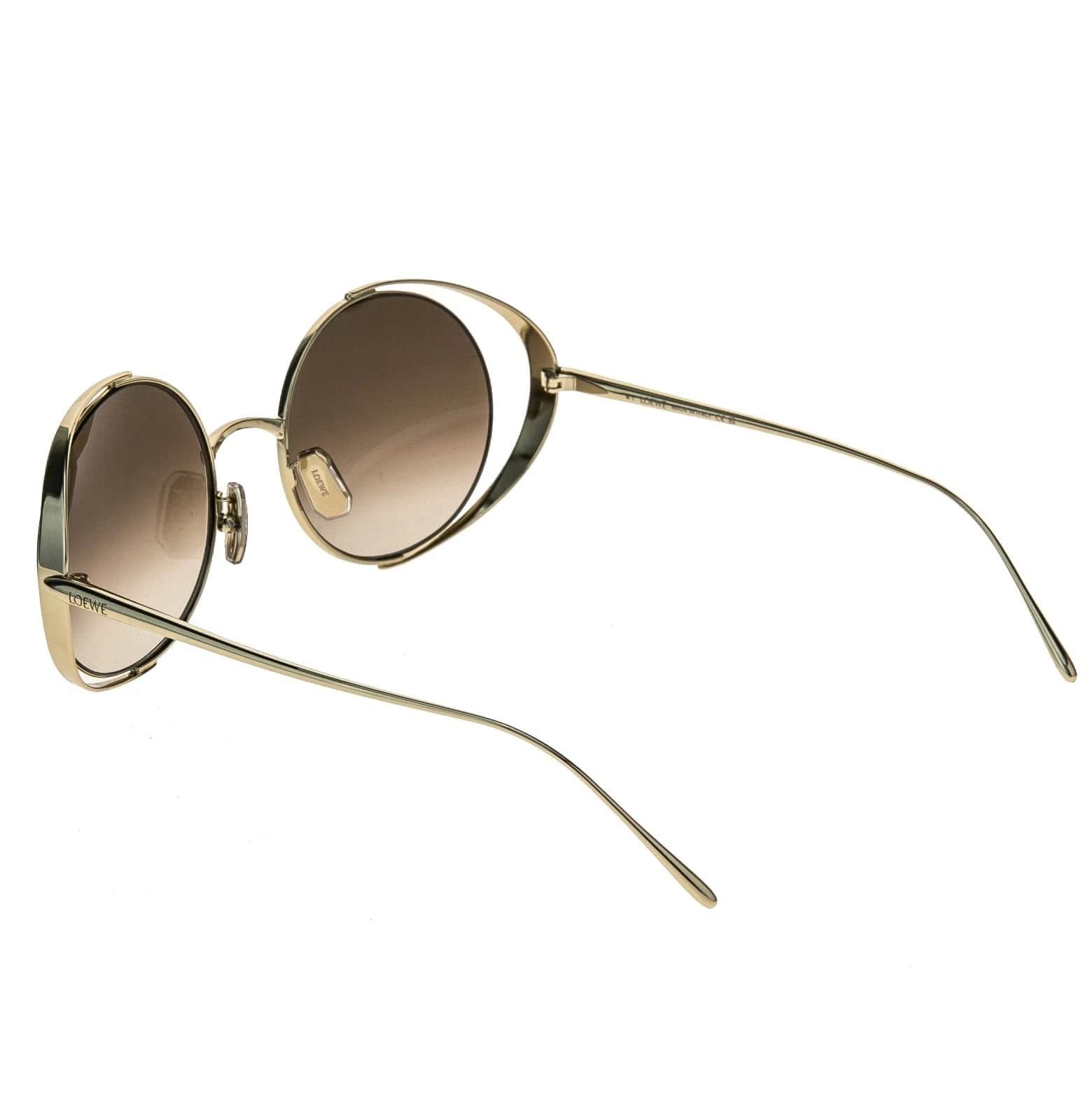 Loewe LOEWE LW40149U 40149 Metal Round Gold Brown Sunglasses 32F Size ONE SIZE - 3 Thumbnail