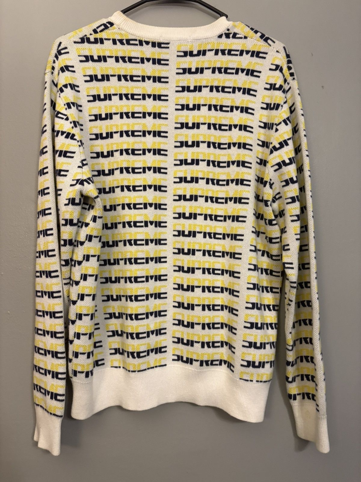Supreme Supreme repeat sweater Size US M / EU 48-50 / 2 - 2 Thumbnail