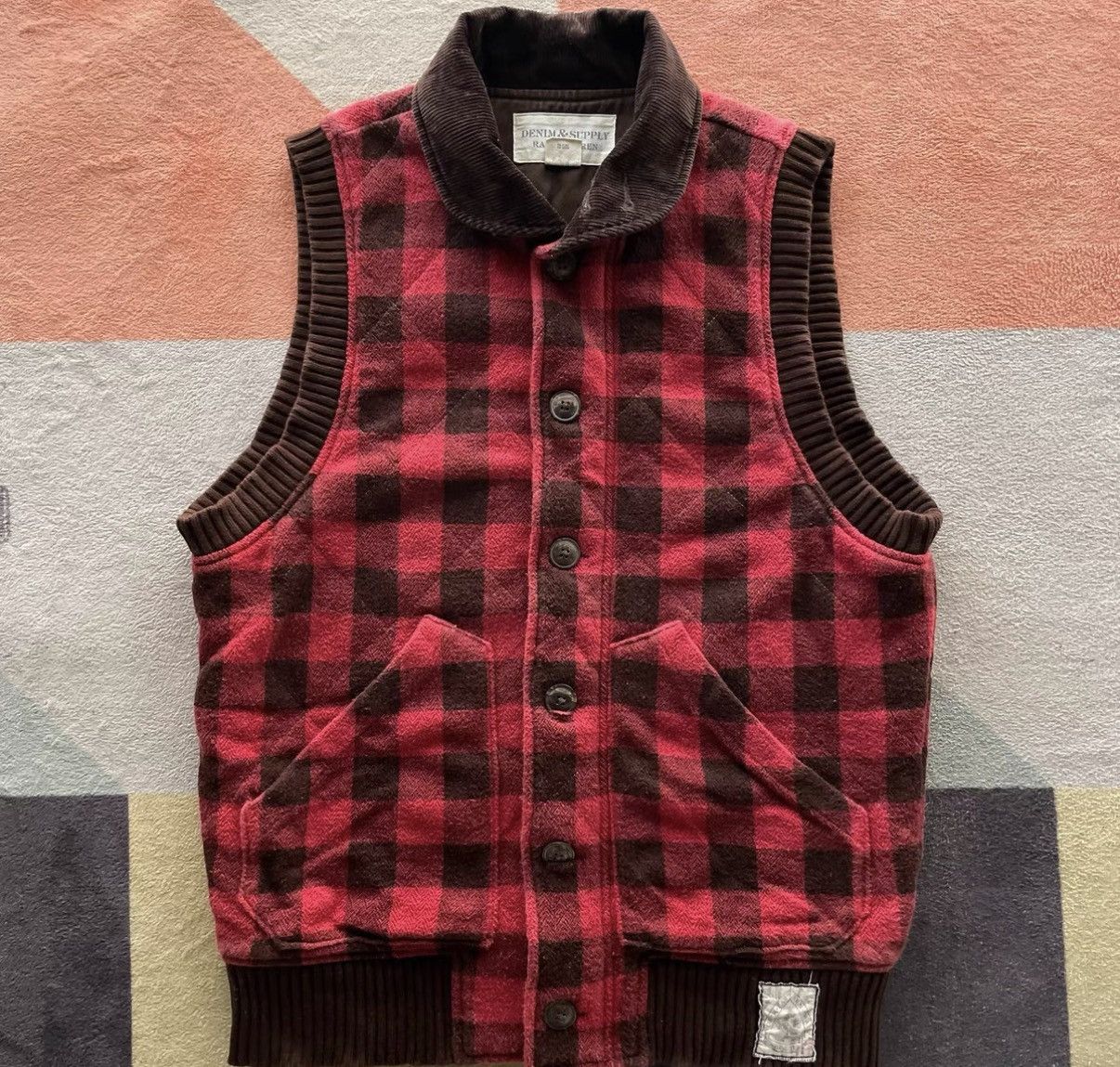 Denim & Supply Ralph Lauren Denim Supply Ralph Lauren Polo Vest K22 Size US S / EU 44-46 / 1 - 1 Thumbnail