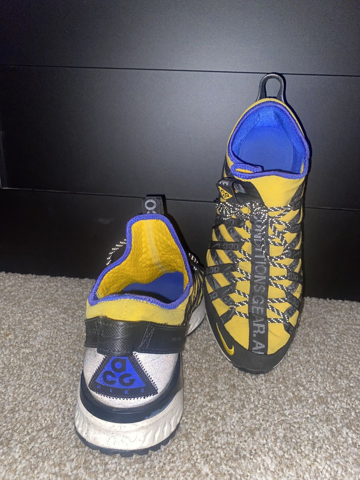 Nike ACG ACG React Terra Gobe, Size 11.5, Amirillo/Racer Blue Size US 11.5 / EU 44-45 - 6 Thumbnail