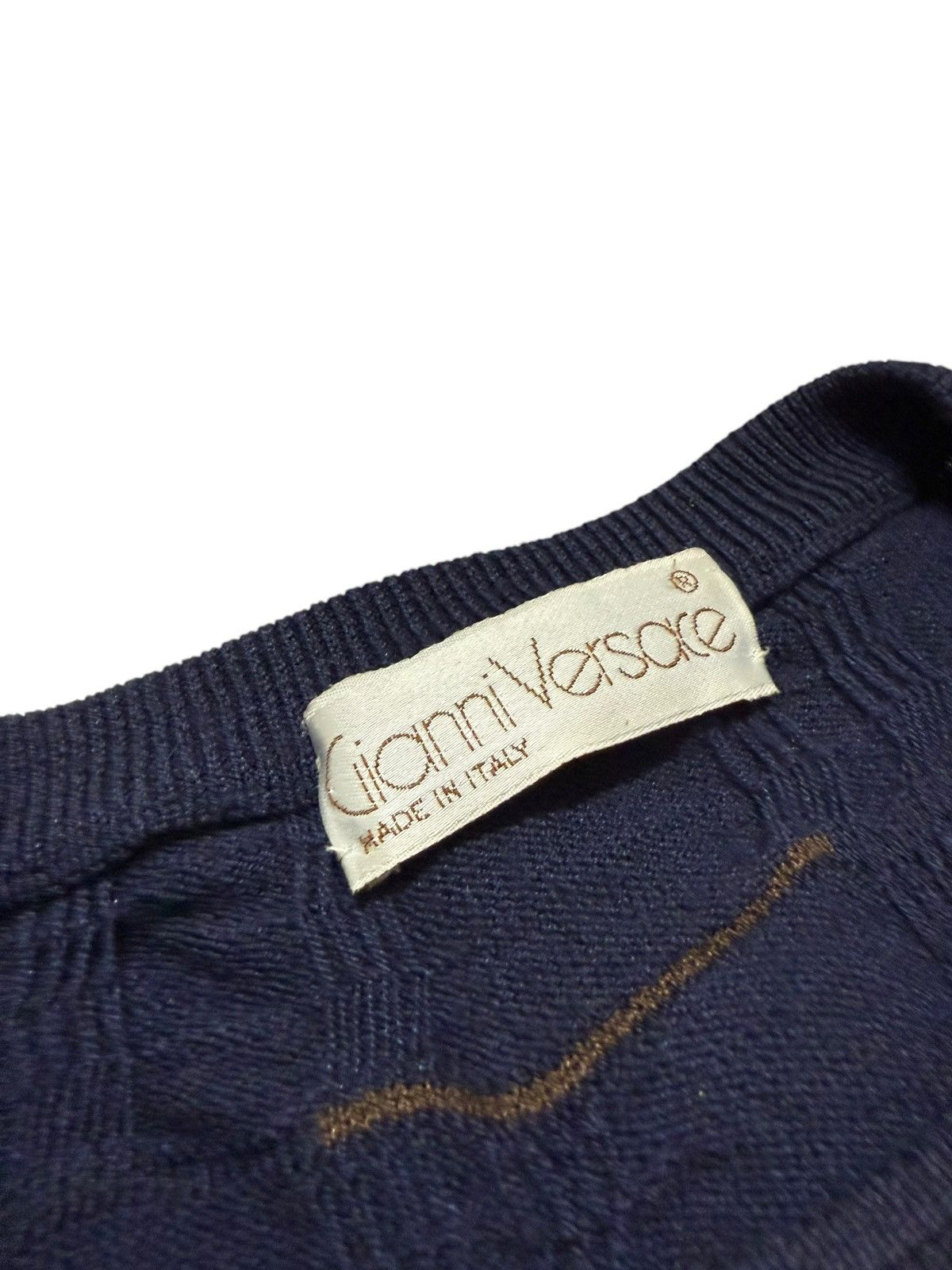 Versace Gianni Versace mainline Knit Jumper Size US M / EU 48-50 / 2 - 2 Thumbnail