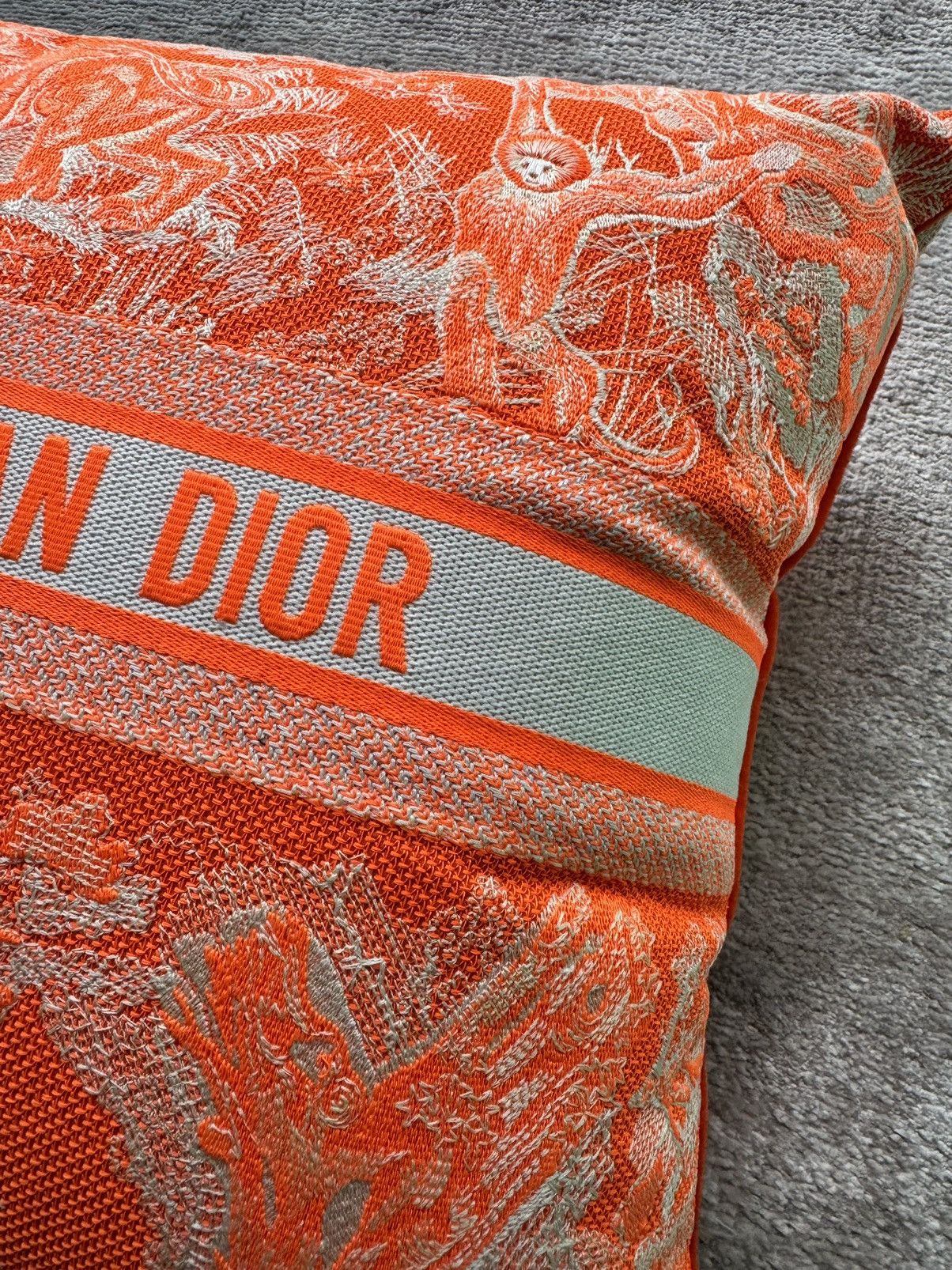 Dior BN DIOR RIVERIA TOILE DE JOUY SQUARE CUSHION Size ONE SIZE - 4 Thumbnail