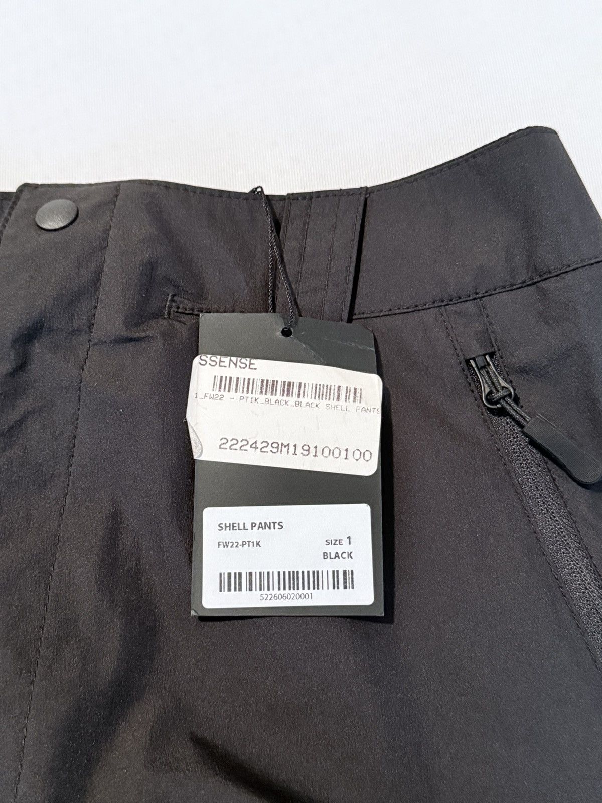 Hyein Seo Hyein Seo Black Shell Pants FW22 Size US 30 / EU 46 - 6 Thumbnail