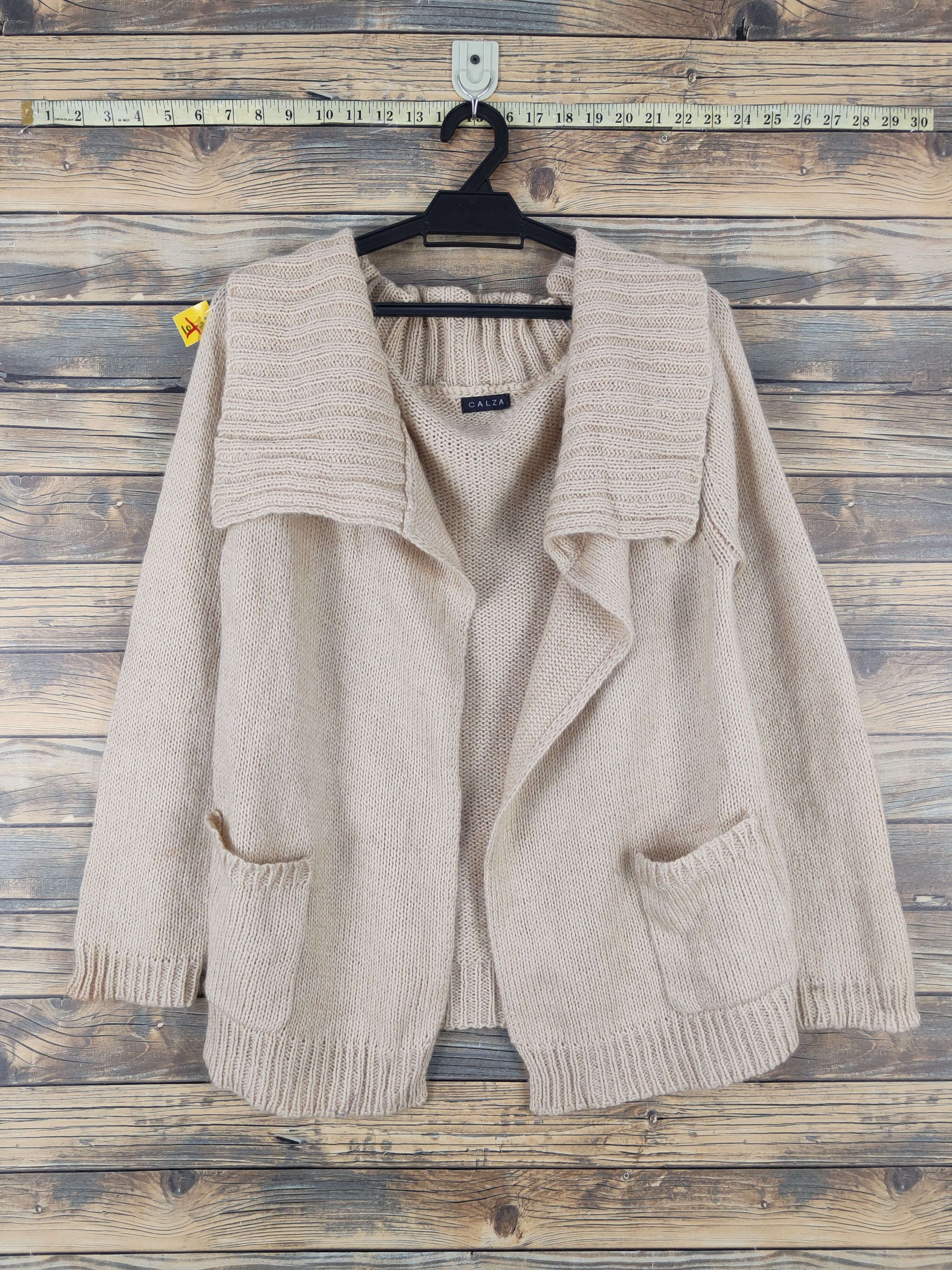 Homespun Knitwear × Japanese Brand Calza Brown Knitwear Cardigan #W1290 Size M / US 6-8 / IT 42-44 - 1 Thumbnail