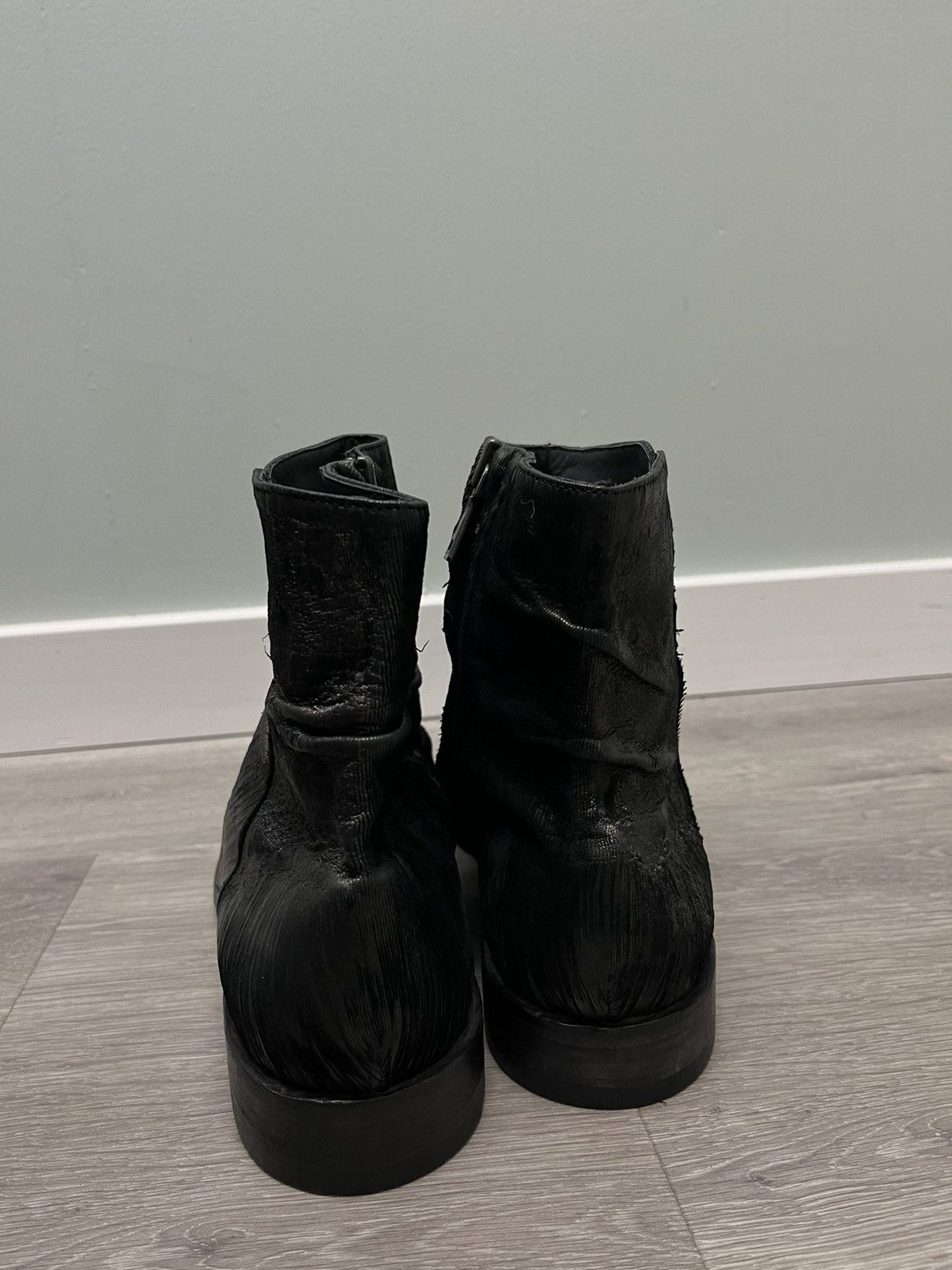 John Varvatos Morrison Scored Leather Boot. 12 Size US 12 / EU 45 - 11 Thumbnail