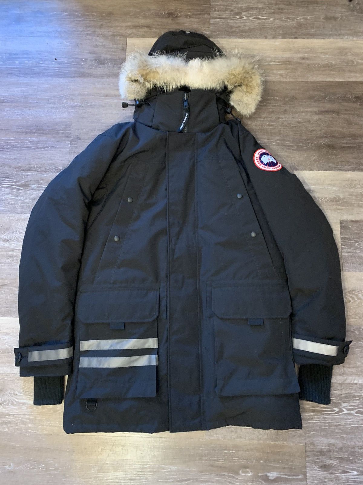 Canada goose firefighter jacket sales