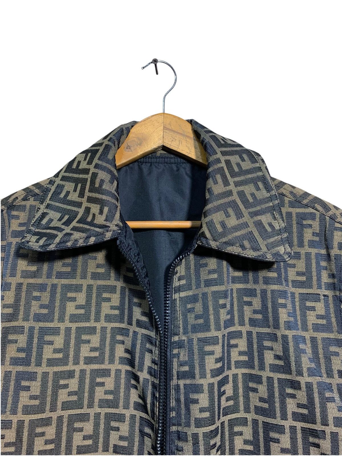 Fendi 🔥VTG FENDI ZUCCA MONOGRAM FF REVERSIBLE JACKETS Size US S / EU 44-46 / 1 - 4 Thumbnail
