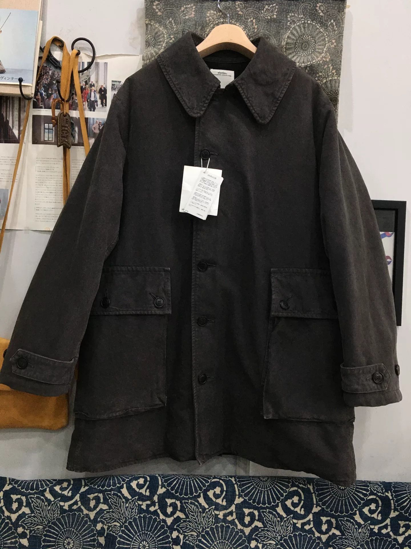 Visvim visvim winfield shearling coat in black Size US M / EU 48-50 / 2 - 1 Thumbnail