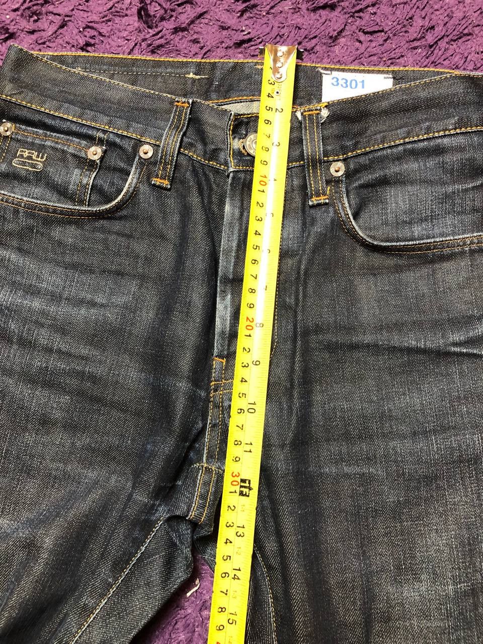 G-Star Denim pants G-Star Raw vintage logo jeans Y2K made in Italy Size US 29 - 11 Thumbnail
