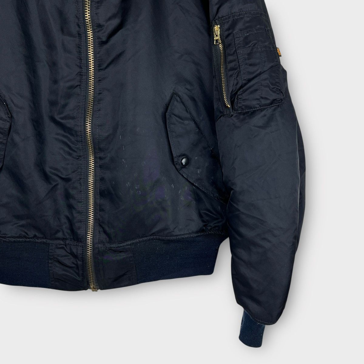 Alpha Industries Alpha Ma1 pain splash Reversible bomber Jacket Size US L / EU 52-54 / 3 - 7 Thumbnail