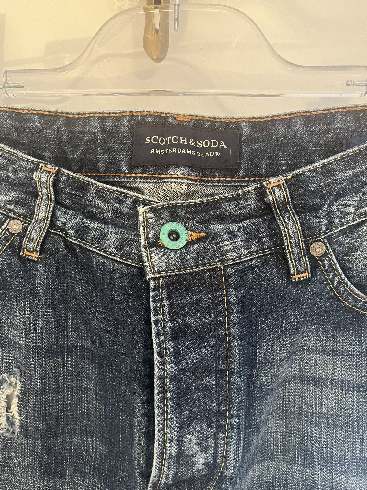 Scotch & Soda Scotch&soda distressed denim jeans Size US 32 / EU 48 - 4 Thumbnail