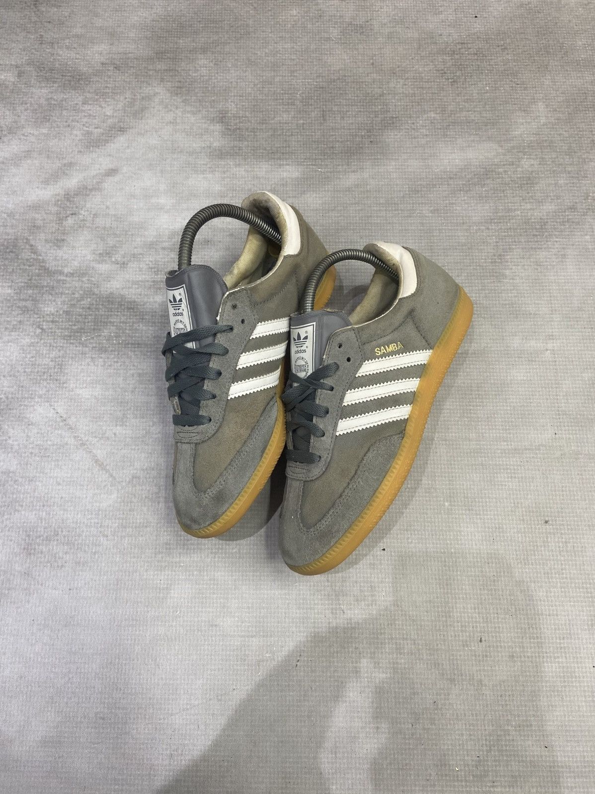 Adidas Adidas rare Samba OG 'Grey Bliss Orange Size US 5.5 / EU 38 - 1 Thumbnail