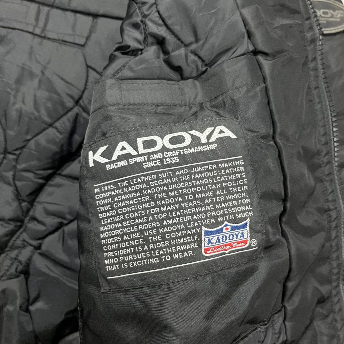 Japanese Brand 1990s Kadoya Full Protector Black Horse Power Riding Jacket Size US M / EU 48-50 / 2 - 12 Thumbnail