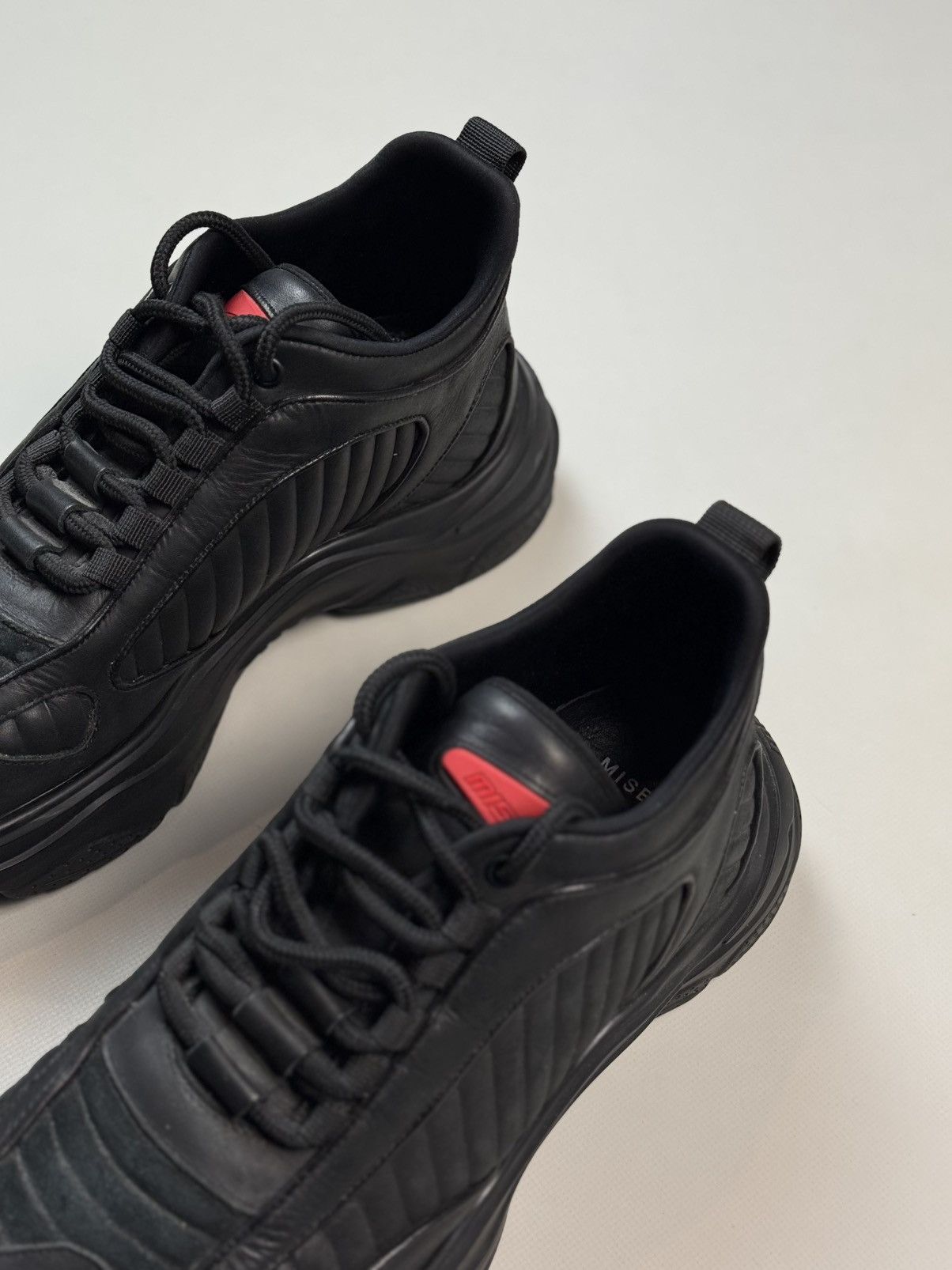 Misbhv MISBHV Black Kombat Moon Trainer Sneakers Size 43 / US 9.5 Size US 9.5 / EU 42-43 - 12 Thumbnail