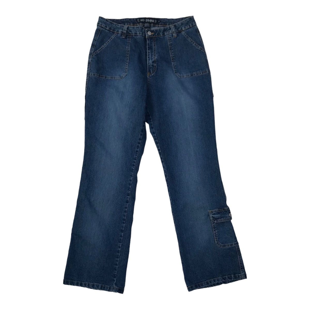 Japanese Brand AC-3998 Jeans Bushpants Light Denim Carpenter Pants Size US 32 / EU 48 - 1 Thumbnail