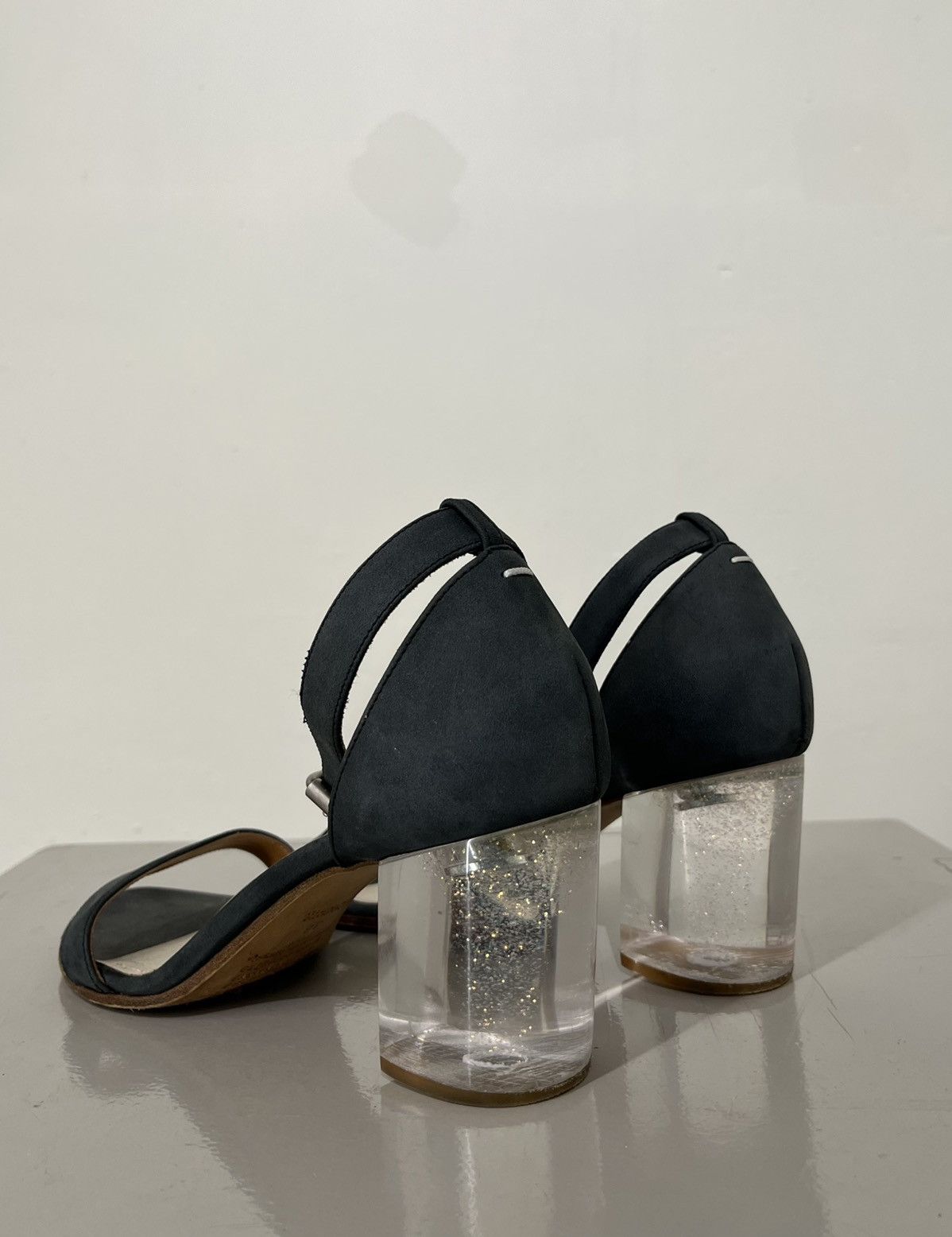 Maison Margiela Martin Era Tromp L’oeil Clear Heel Sandals Size US 6 / IT 36 - 2 Thumbnail