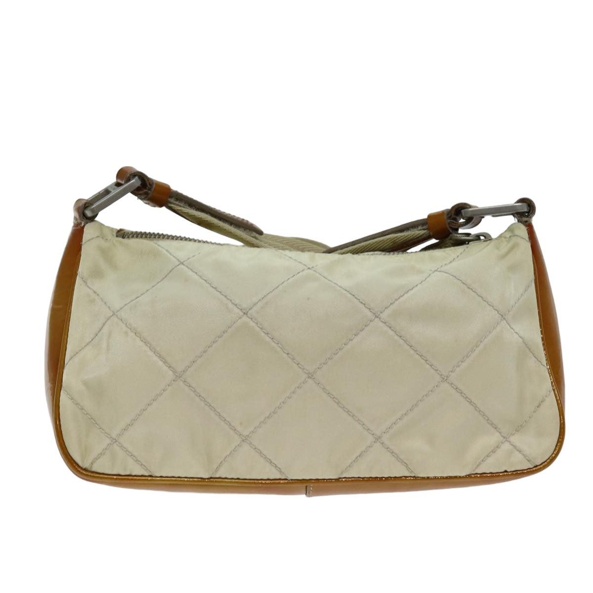 Prada PRADA Shoulder Bag Nylon Enamel Beige Brown Size ONE SIZE - 2 Thumbnail