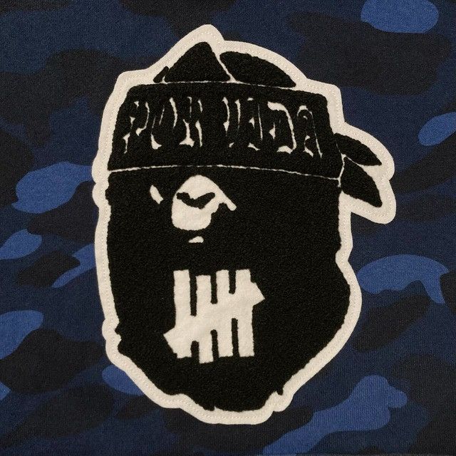 Bape × Undefeated BAPE × Undefeated BIG APE HEAD pullover hoodie a bathing ape Size US L / EU 52-54 / 3 - 2 Thumbnail